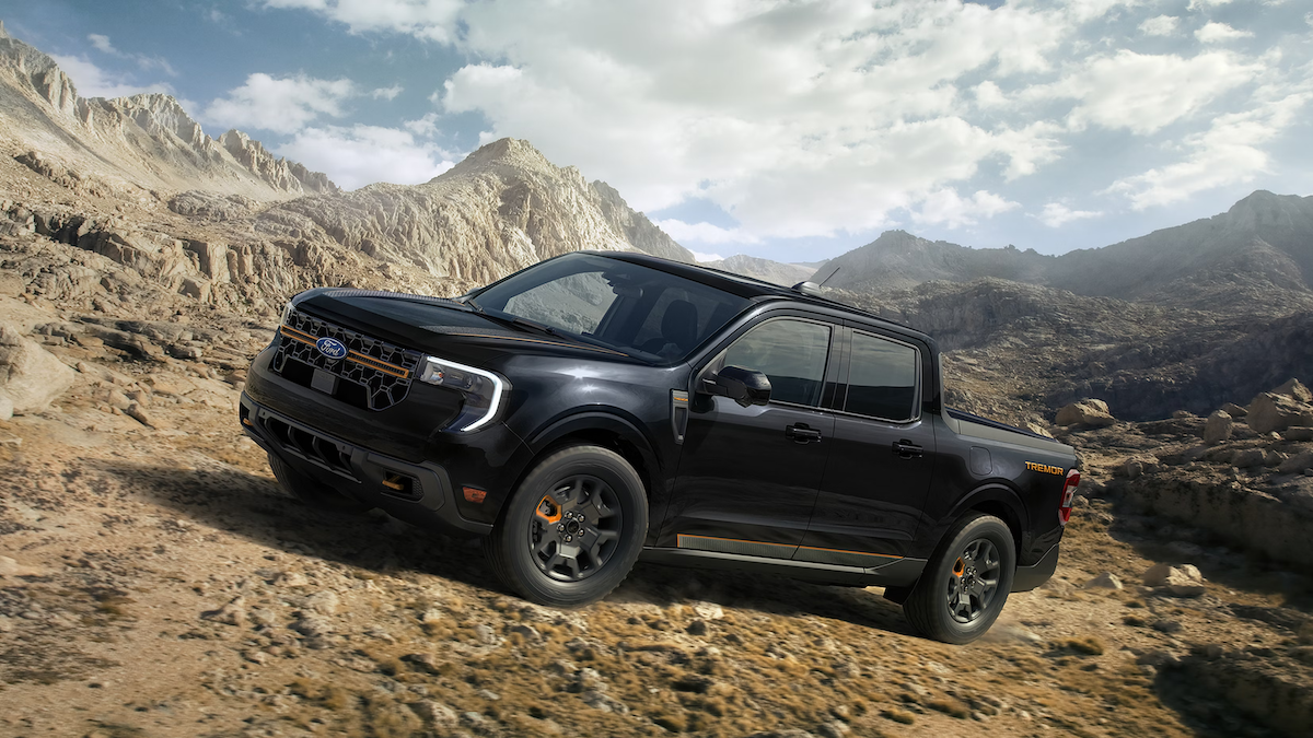 2026 Ford Maverick Tremor tackling off-road trails near Huntington, WV — built for rugged performance with Tremor off-road package