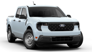 2026 Ford Maverick XL trim in Space White Metallic available at University Ford in Huntington, WV — fuel-efficient hybrid truck