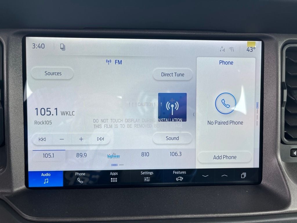 2026 Ford Bronco Base