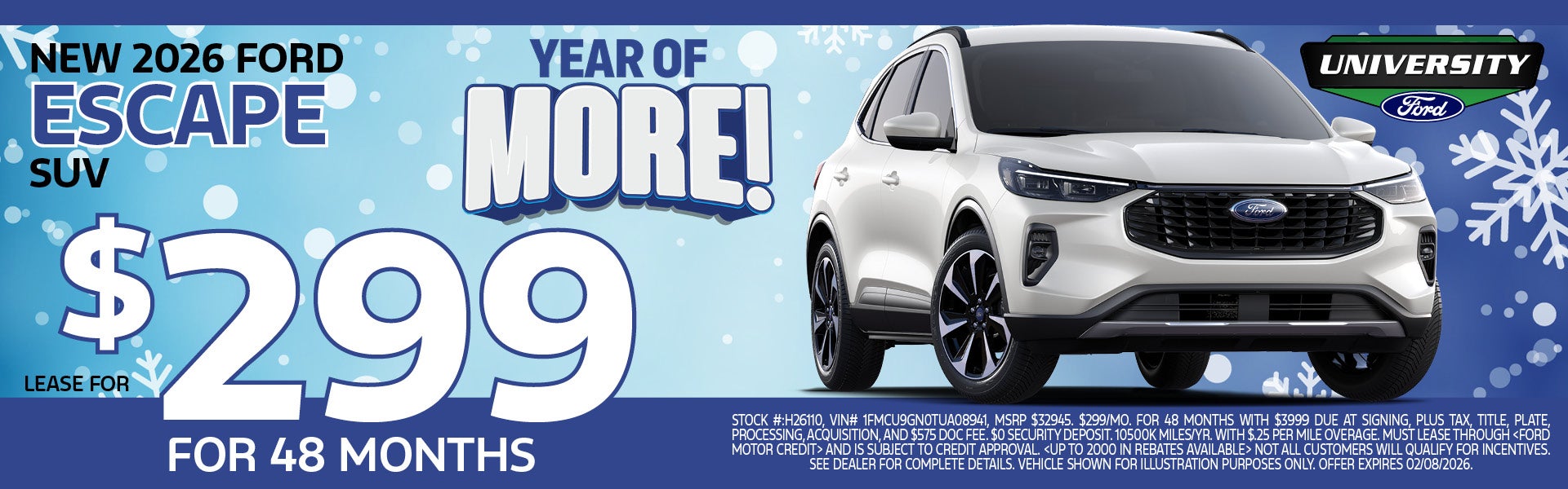 NEW 2026 FORD ESCAPE