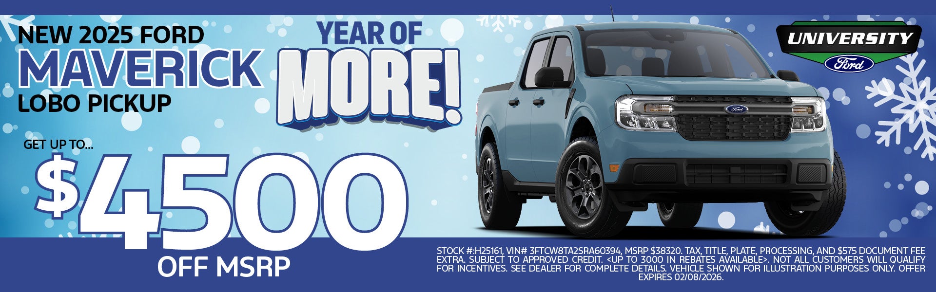 NEW 2025 FORD MAVERICK