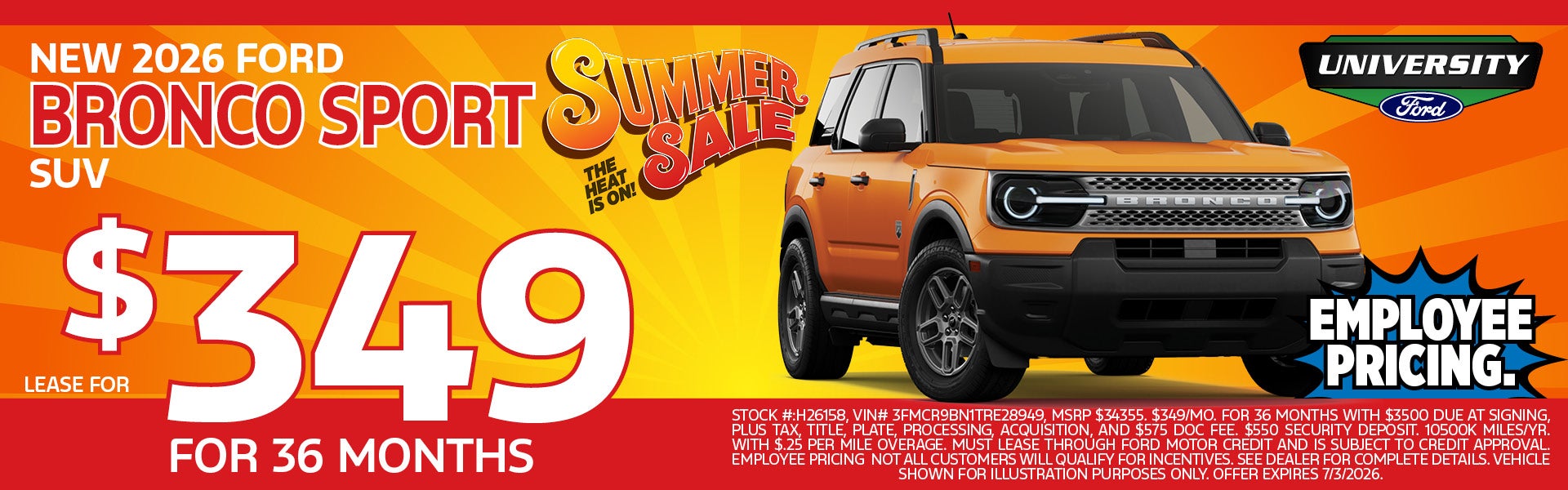 Summer Sale!