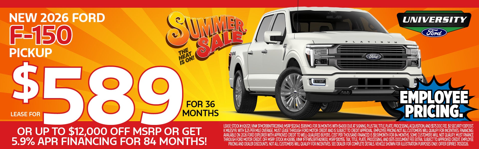 Summer Sale!