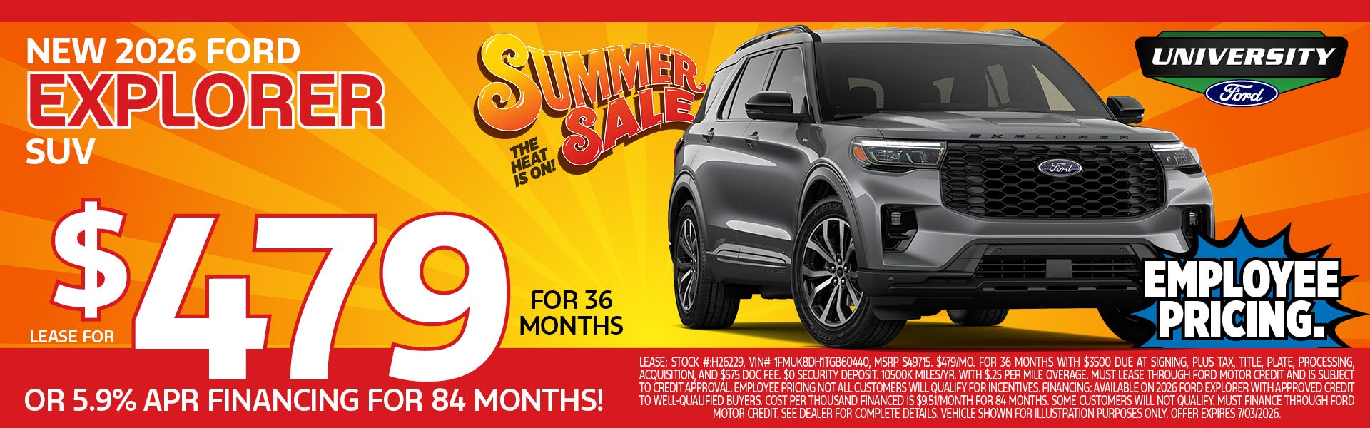Summer Sale!