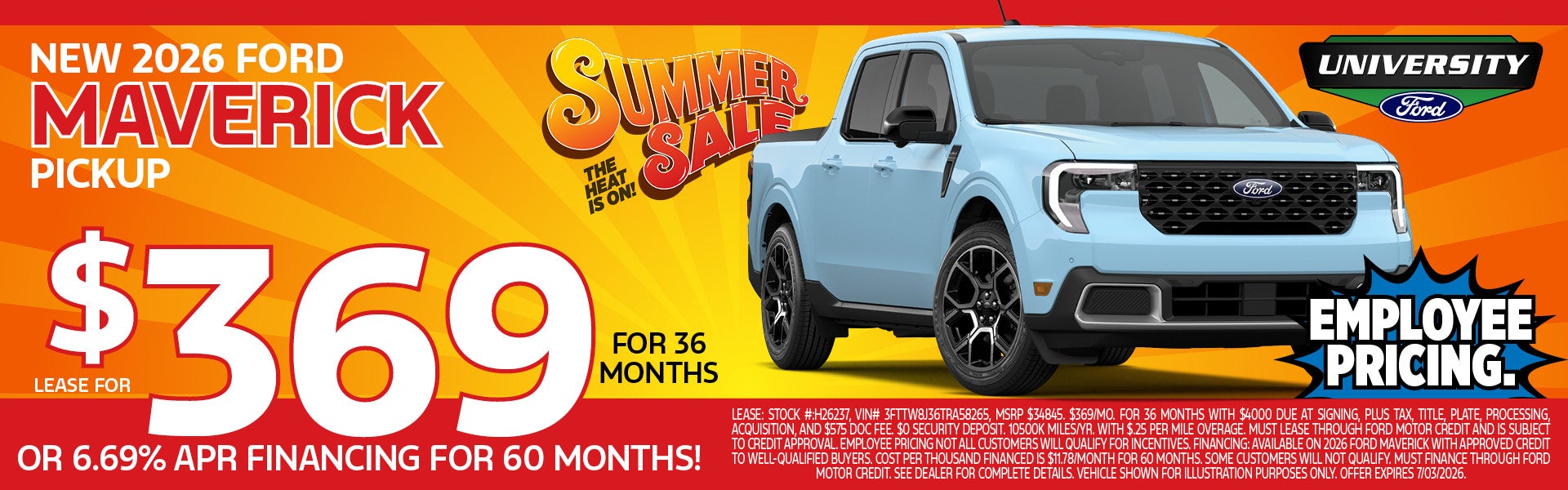 Summer Sale!