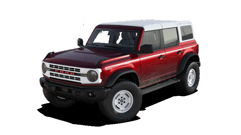 2025 Ford Bronco Heritage Edtion Exterior - Ruby Red Metallic