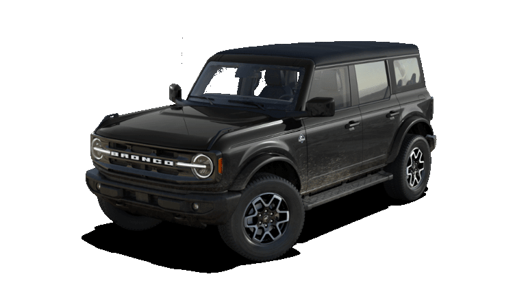 2025 Ford Bronco Outer Banks Exterior - Shadow Black