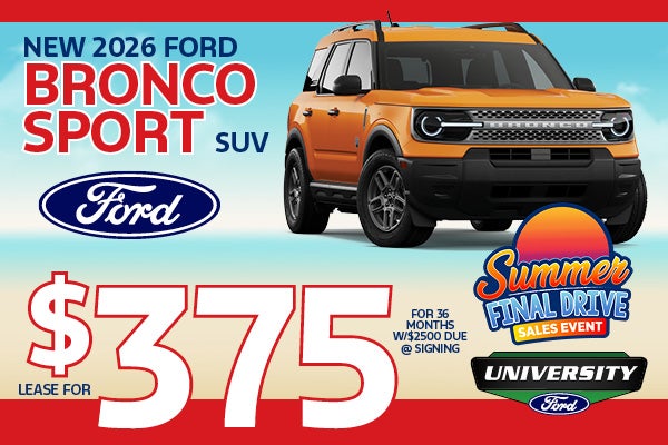 2026 Ford Bronco Sport